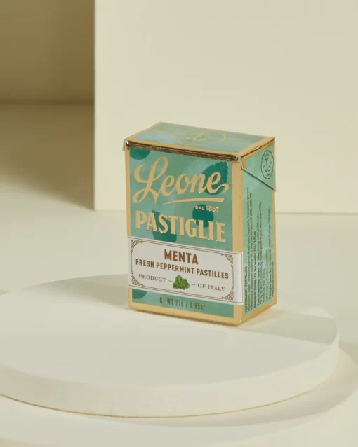 Special Peppermint Lozenges by Leone, Turin 27g